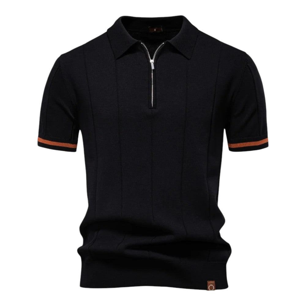 Daan - Polo Met Halve Rits