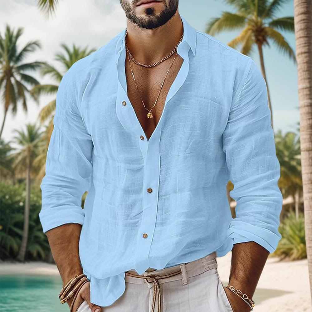 Lucas - Katoenen Casual Overhemd
