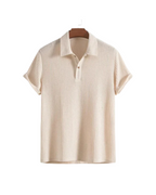 Finn - Casual Polo Met Structuur