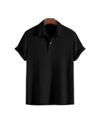Finn - Casual Polo Met Structuur