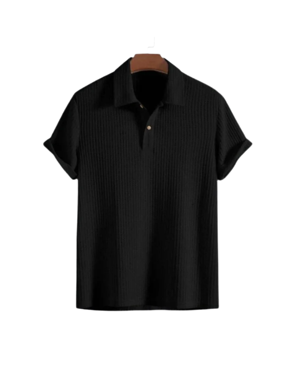 Finn - Casual Polo Met Structuur