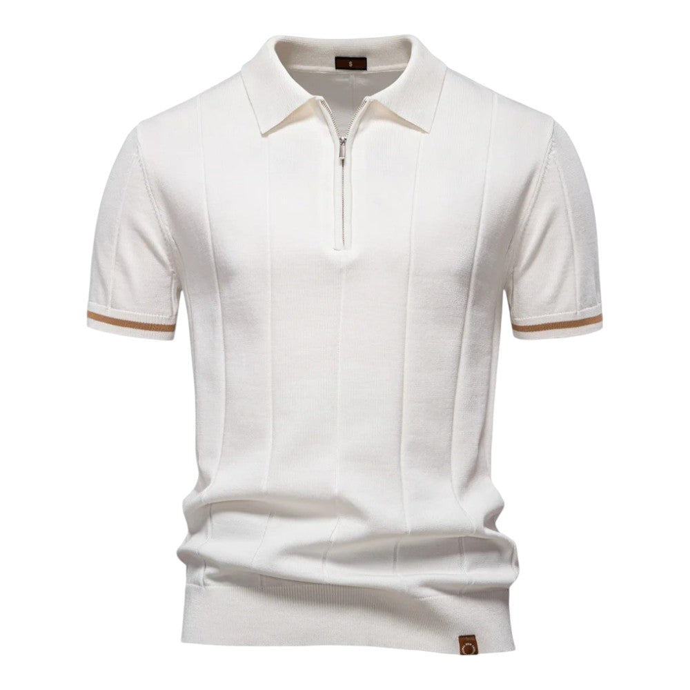 Daan - Polo Met Halve Rits