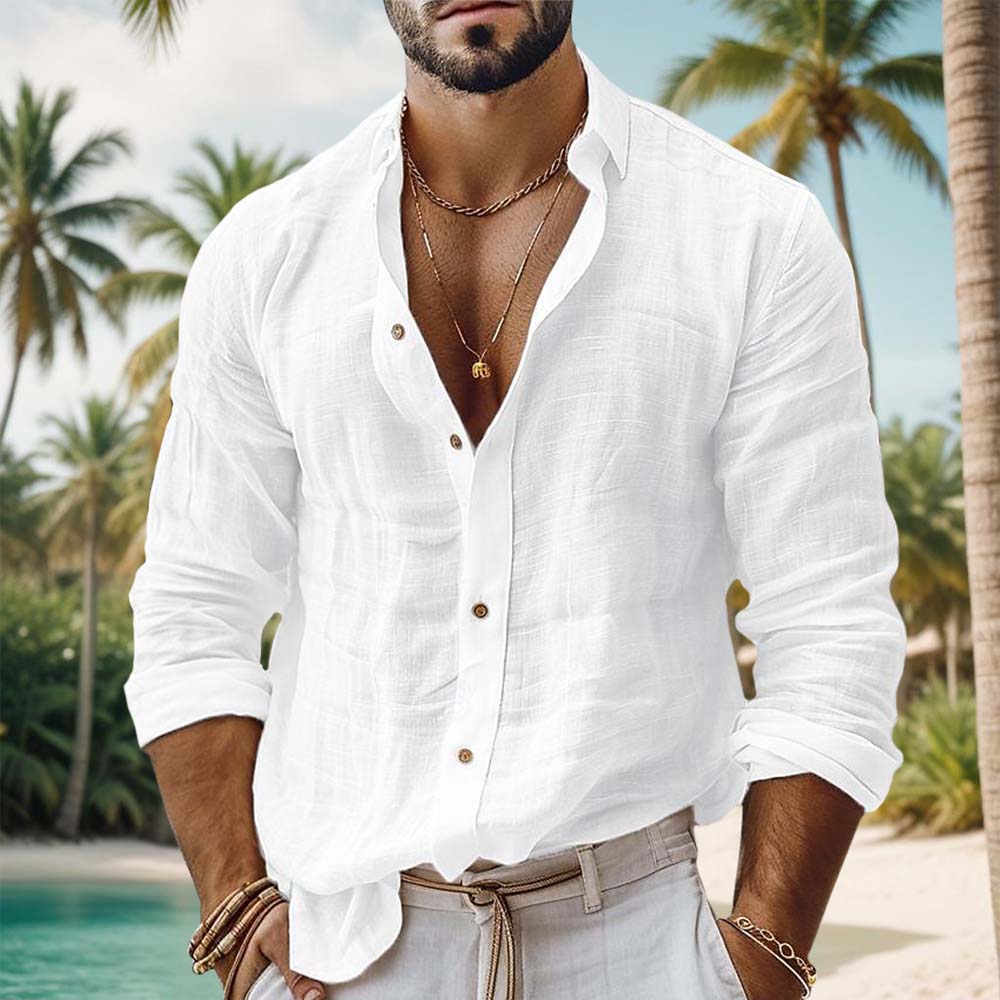 Lucas - Katoenen Casual Overhemd
