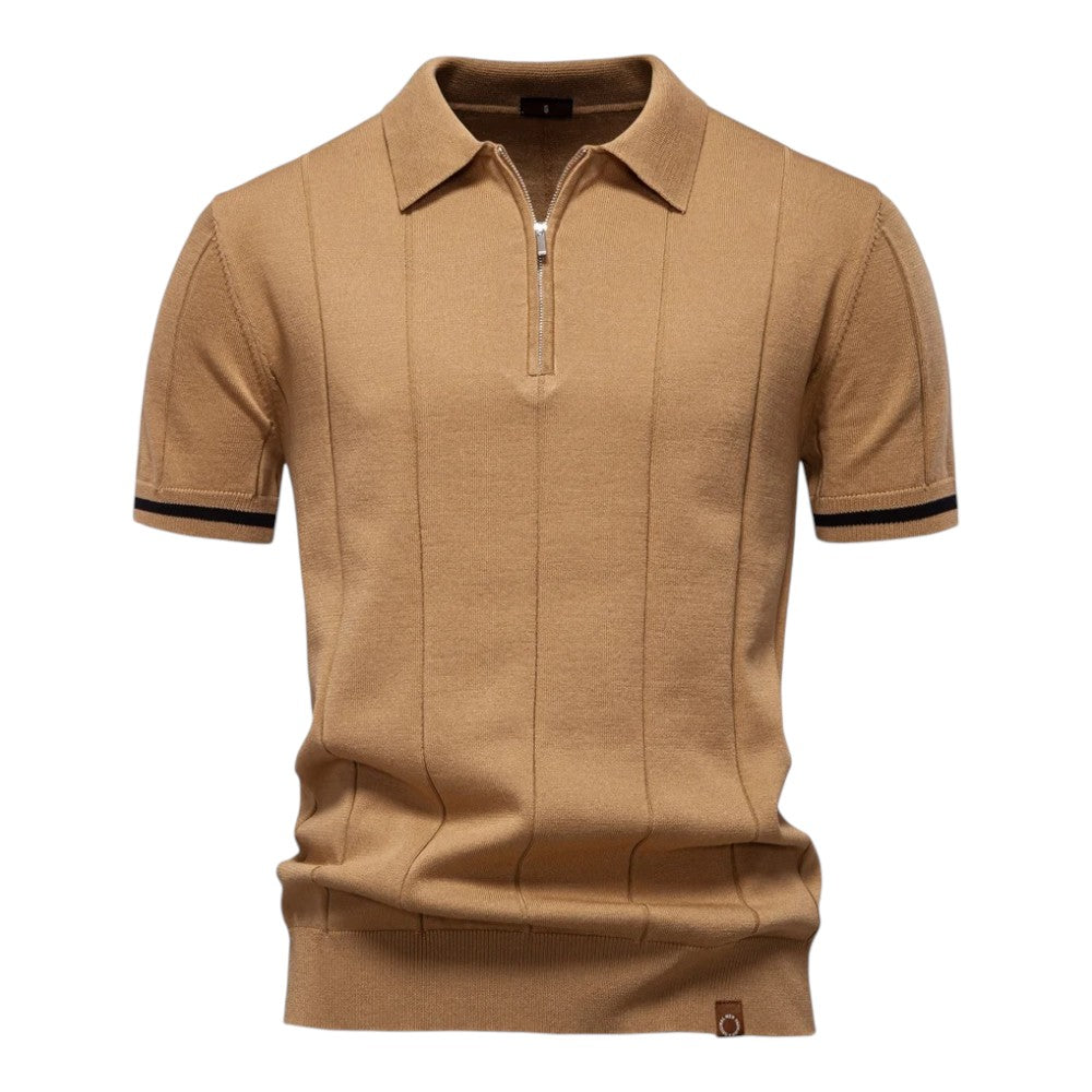 Daan - Polo Met Halve Rits
