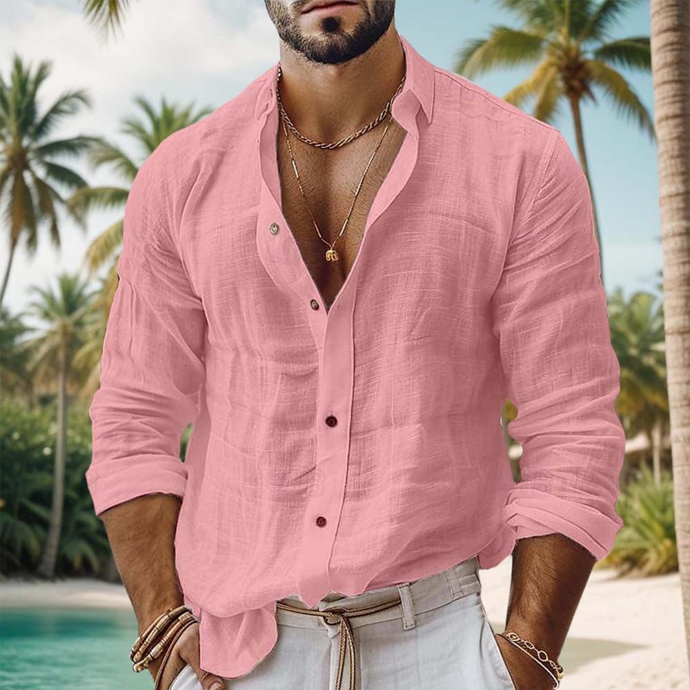 Lucas - Katoenen Casual Overhemd