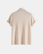 Finn - Casual Polo Met Structuur
