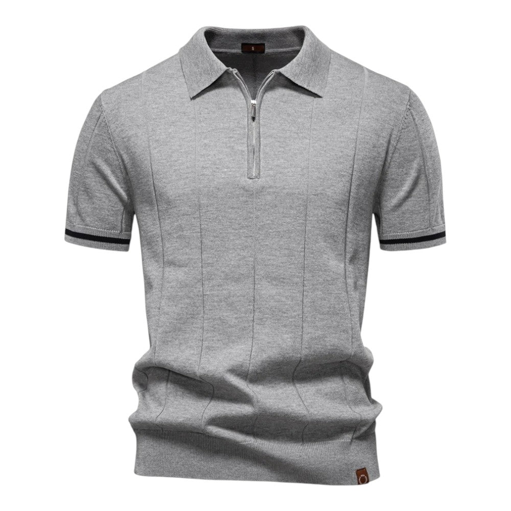 Daan - Polo Met Halve Rits