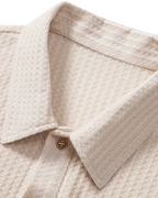 Finn - Casual Polo Met Structuur