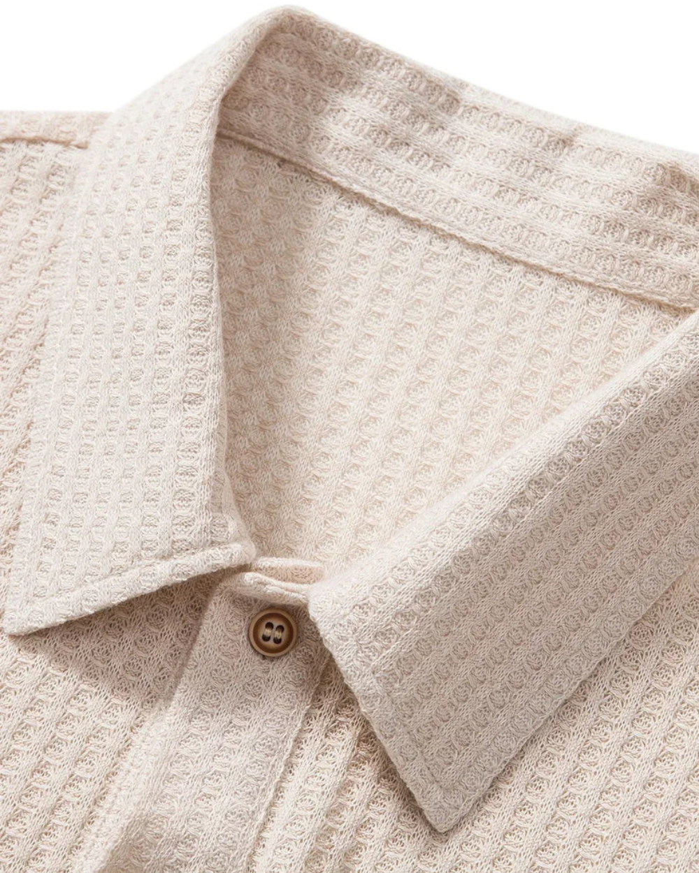 Finn - Casual Polo Met Structuur