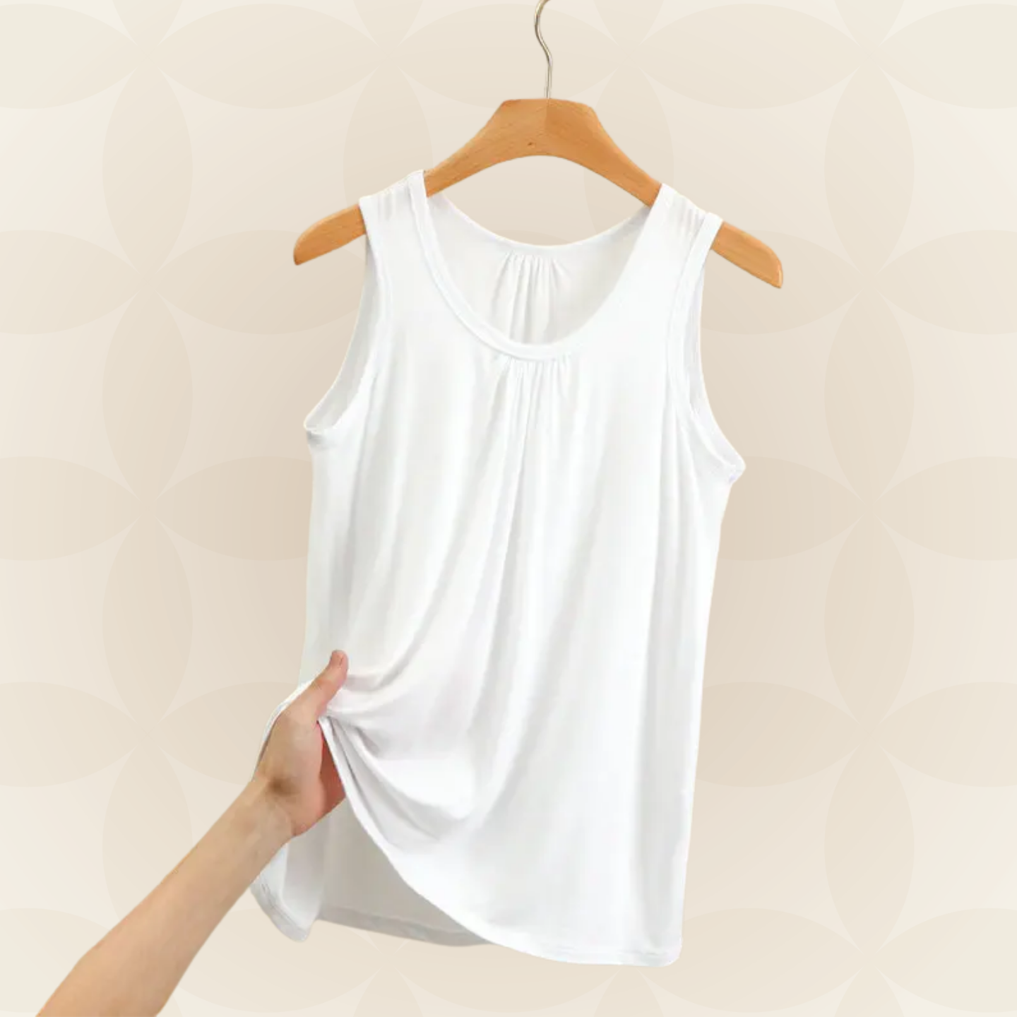 Carla - Mouwloze Top