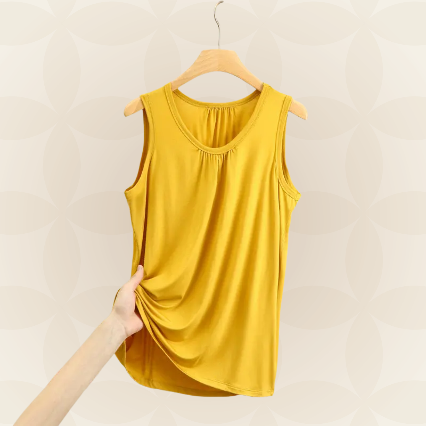 Carla - Mouwloze Top