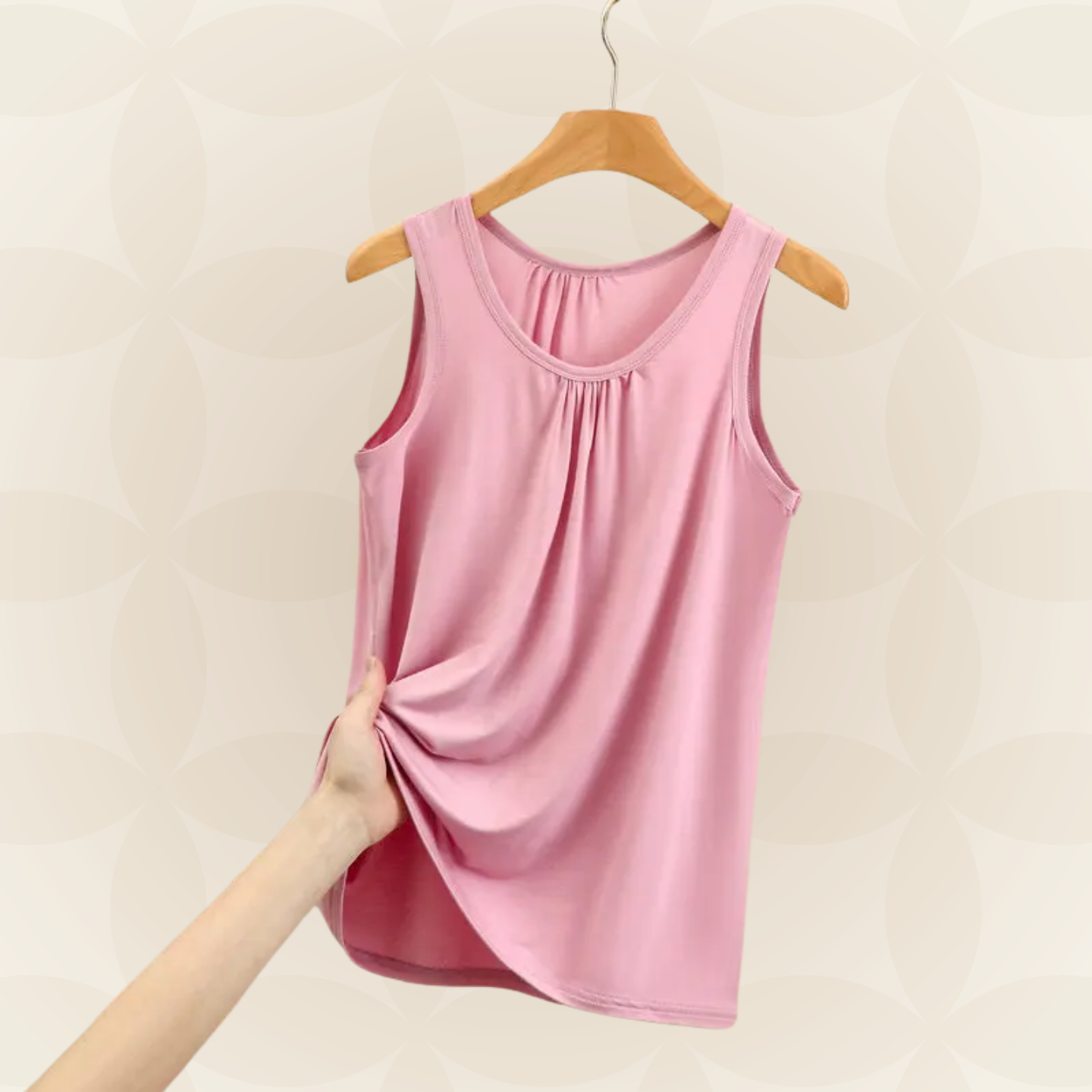 Carla - Mouwloze Top