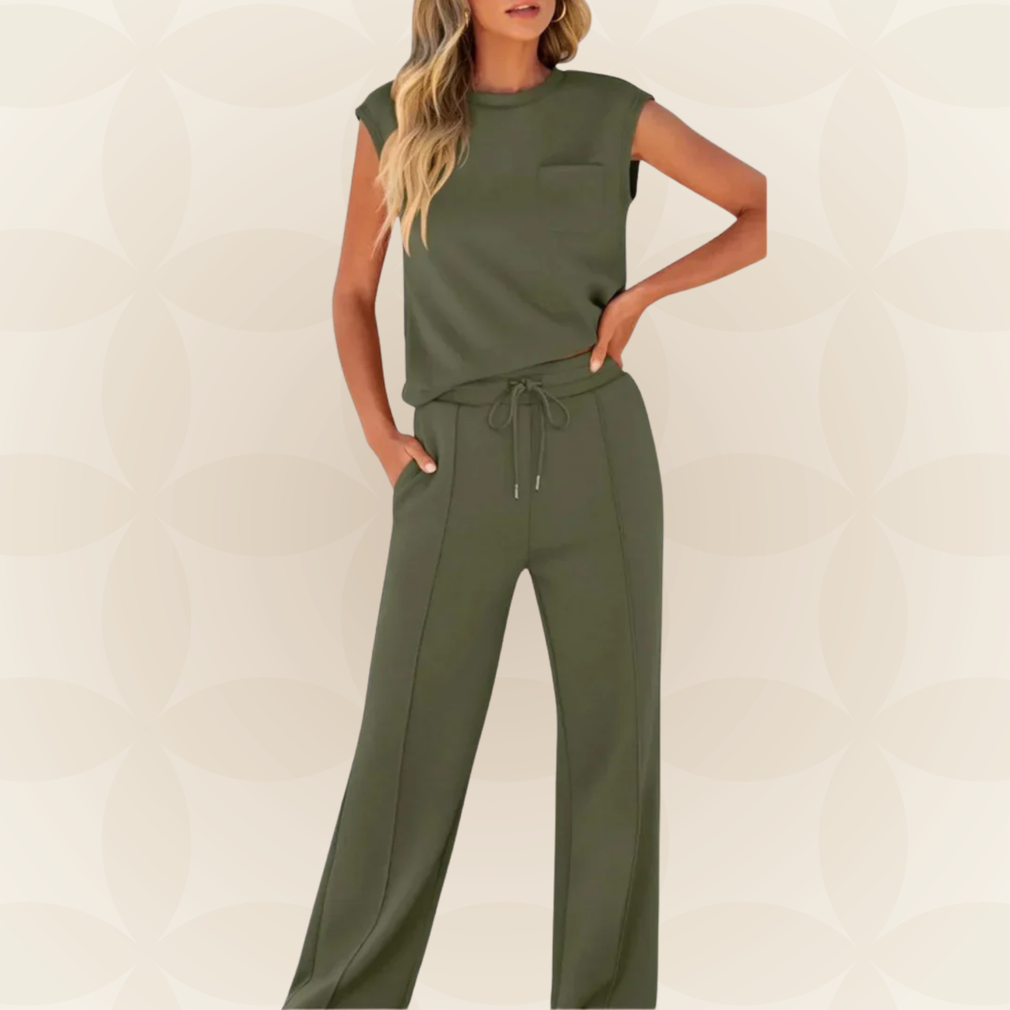 Anna | Casual Zomer Lounge Co-ord Set