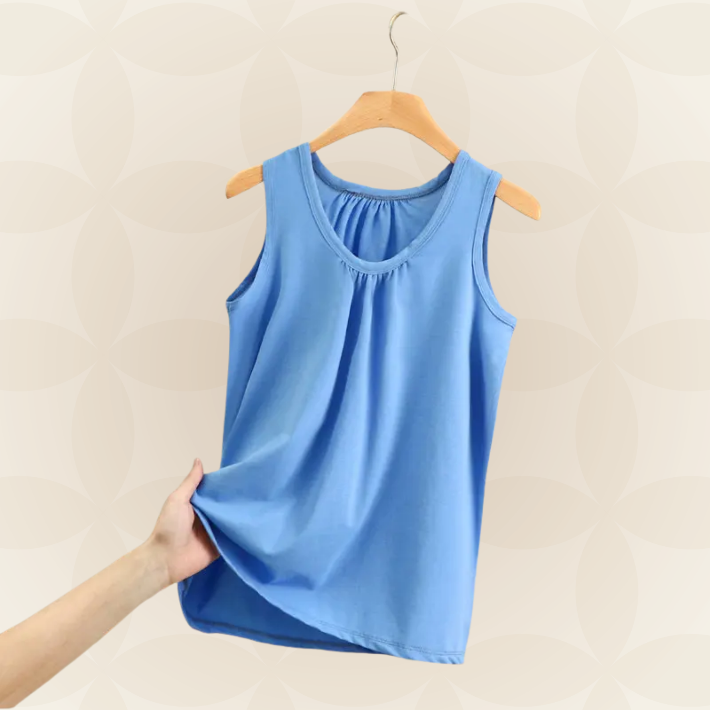 Carla - Mouwloze Top