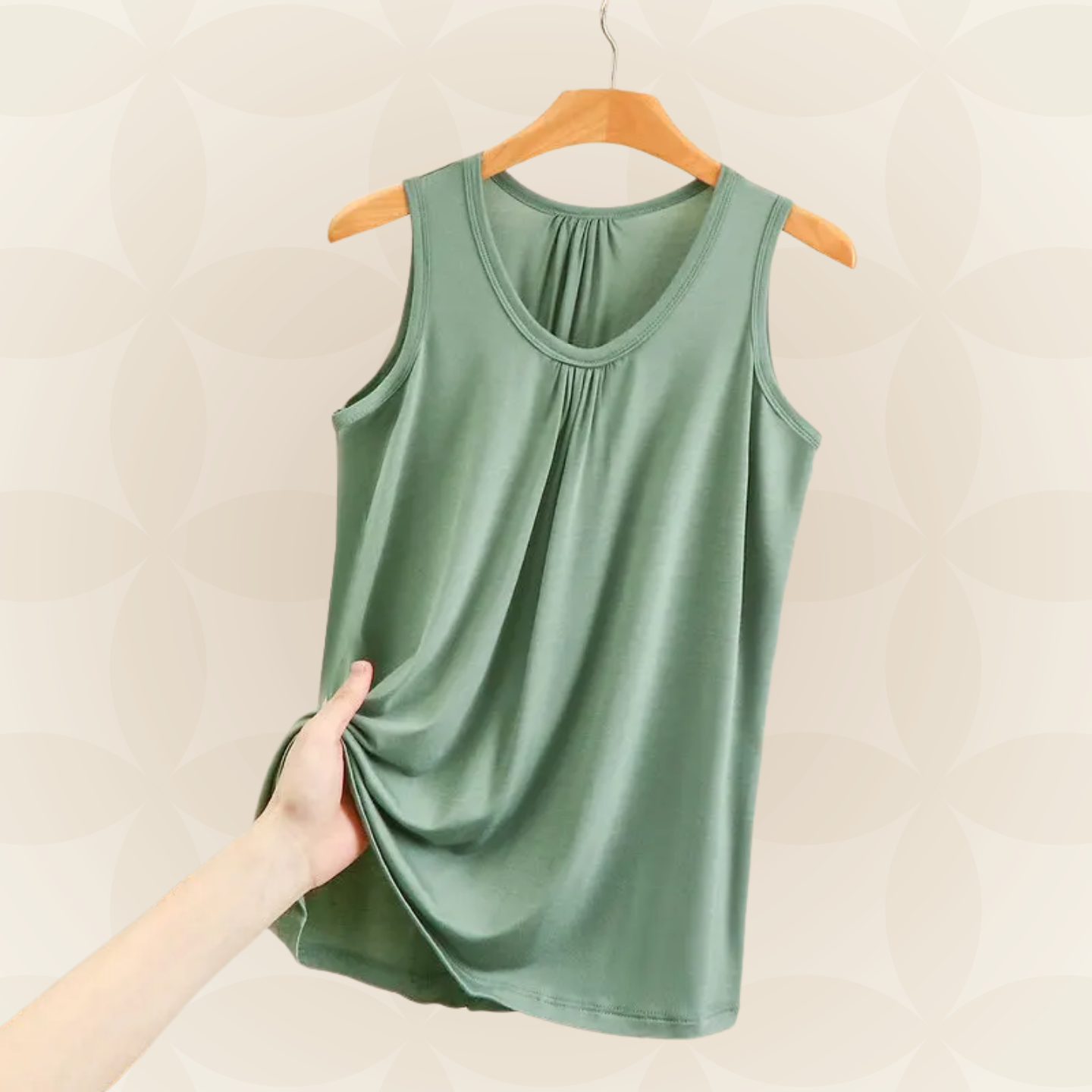 Carla - Mouwloze Top