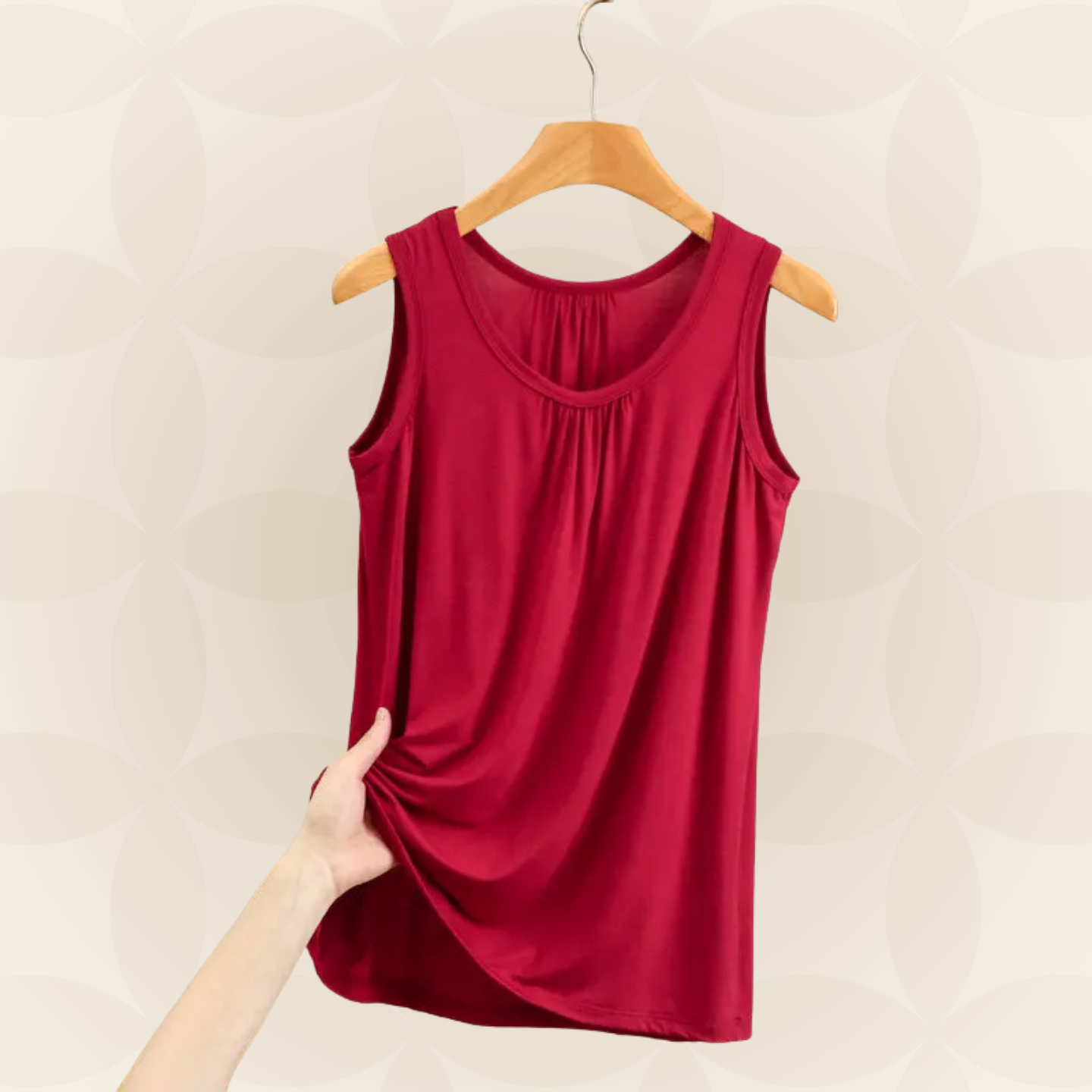 Carla - Mouwloze Top