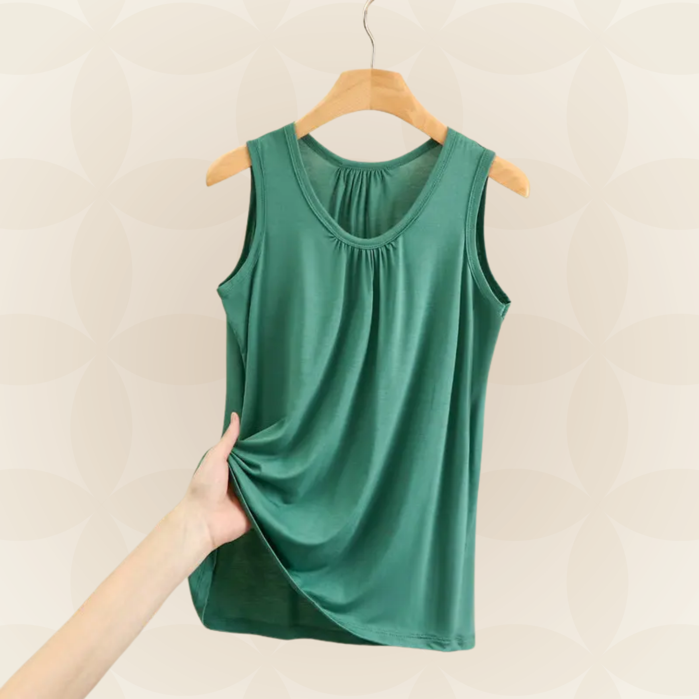 Carla - Mouwloze Top