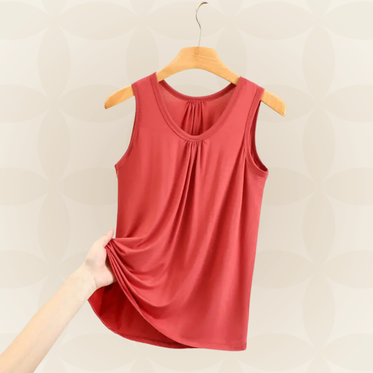 Carla - Mouwloze Top