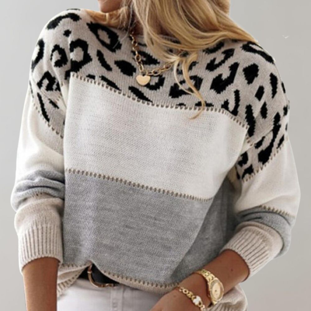 Lotte - Comfortabele Trui Met Print