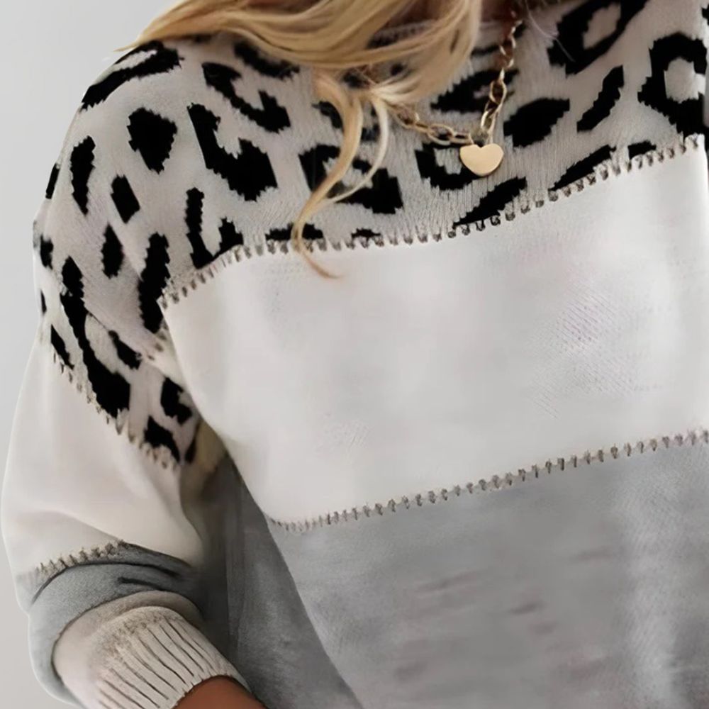 Lotte - Comfortabele Trui Met Print