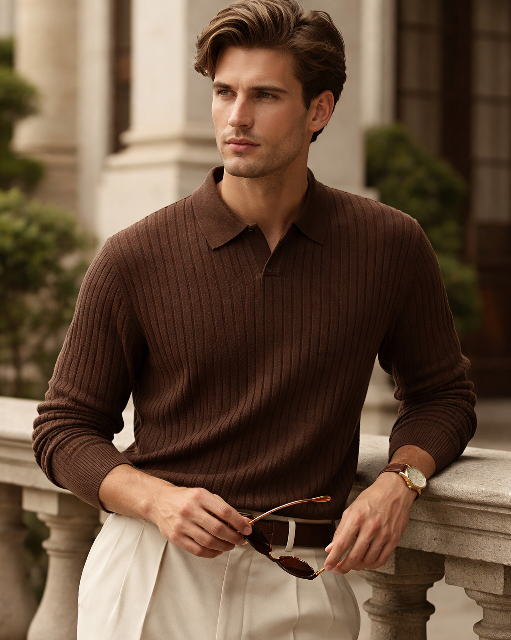 Benjamin - Open Kraag Polo