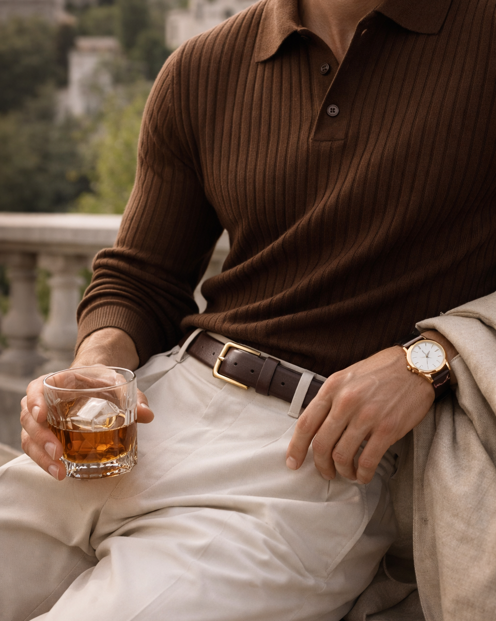 Benjamin - Open Kraag Polo