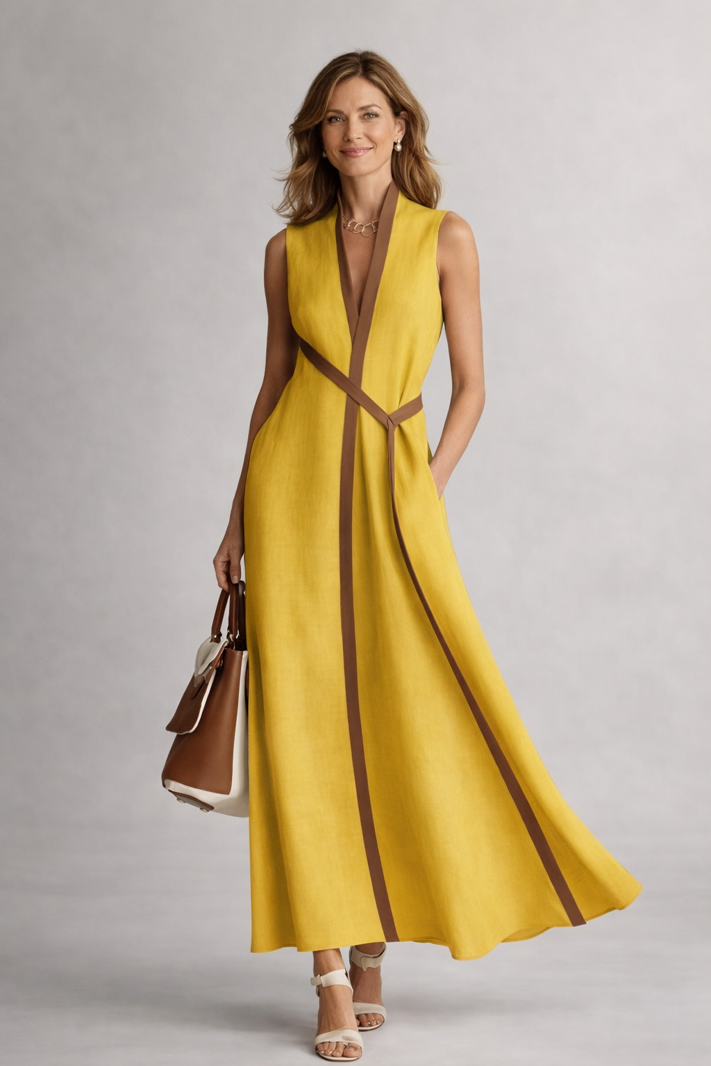 Celeste - Elegante Maxi Jurk