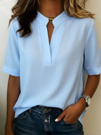Sanne - V-Hals T-Shirt