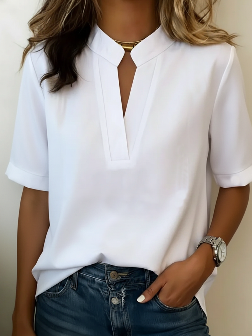 Sanne - V-Hals T-Shirt