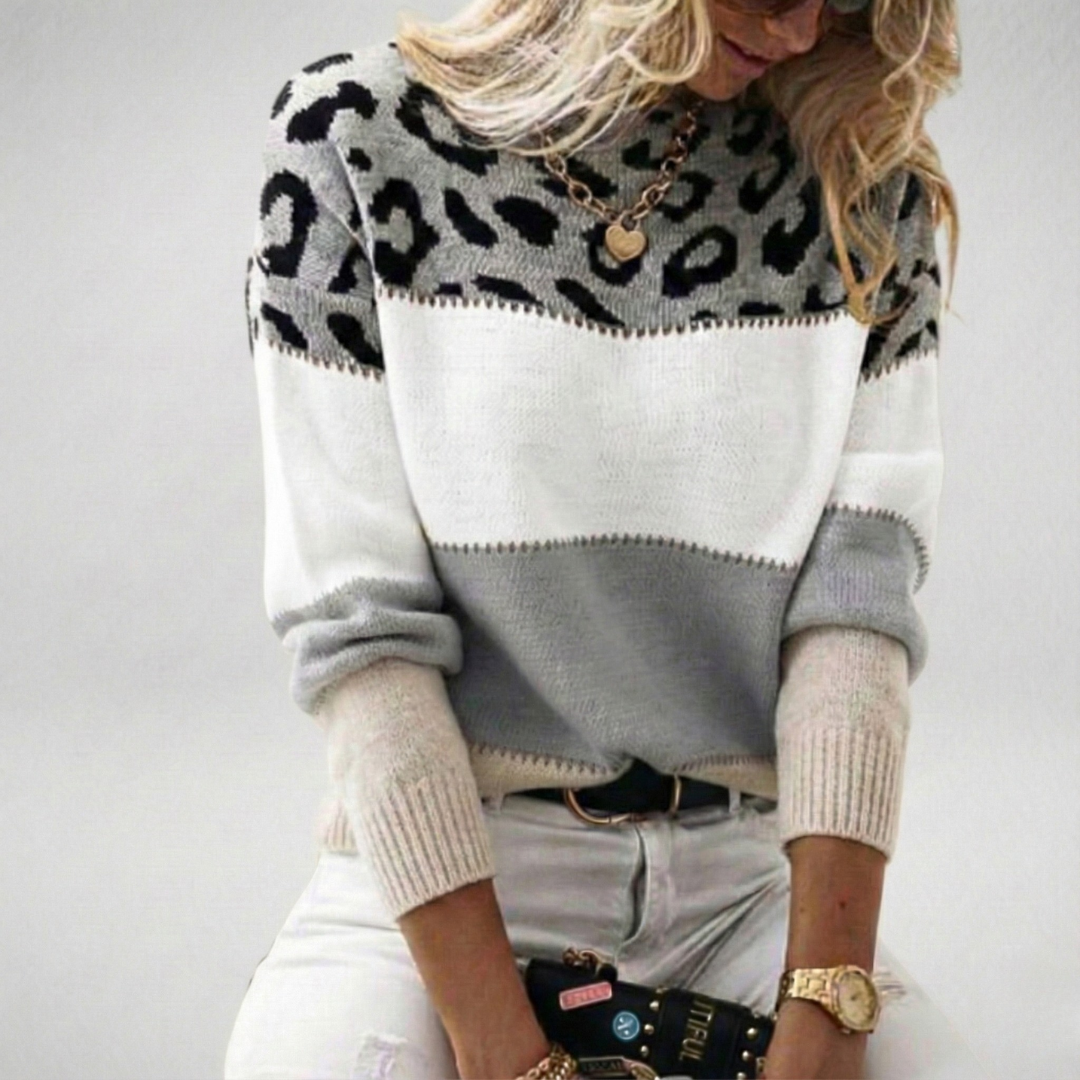 Lotte - Comfortabele Trui Met Print